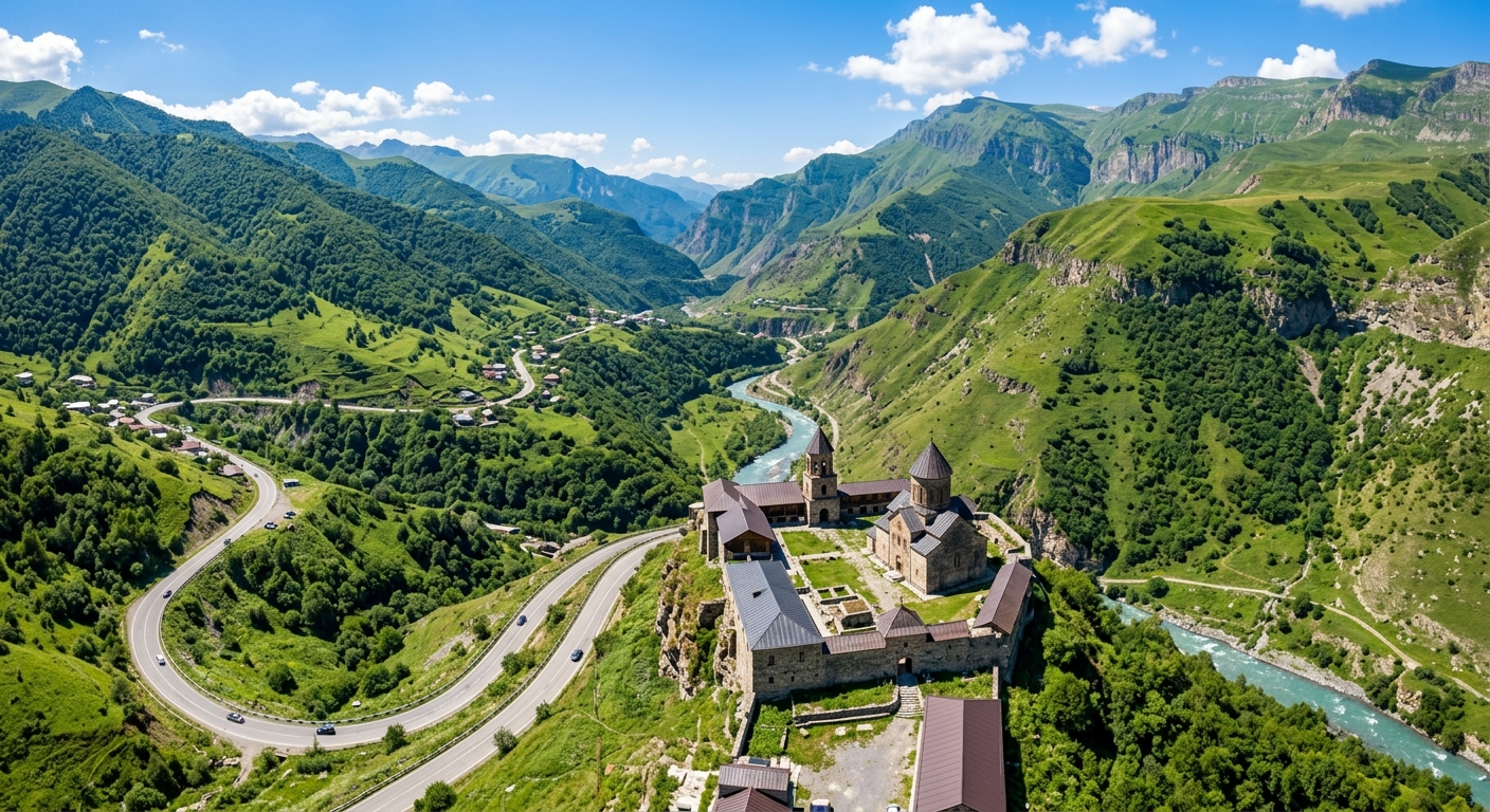 Таймазинские водопады «Три сестры»
